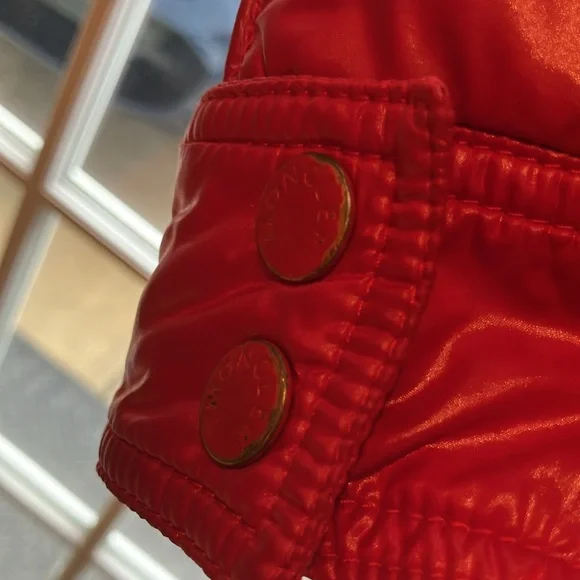 SALE! EUC MONCLER moto-style puffer jacket/Red Hot & Ready for Whatever Weathah! - Picture 7 of 17